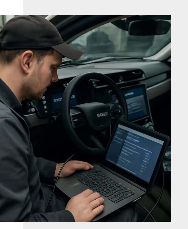 Профессиональная русификация автомобилей Lynk Co в Феодосии