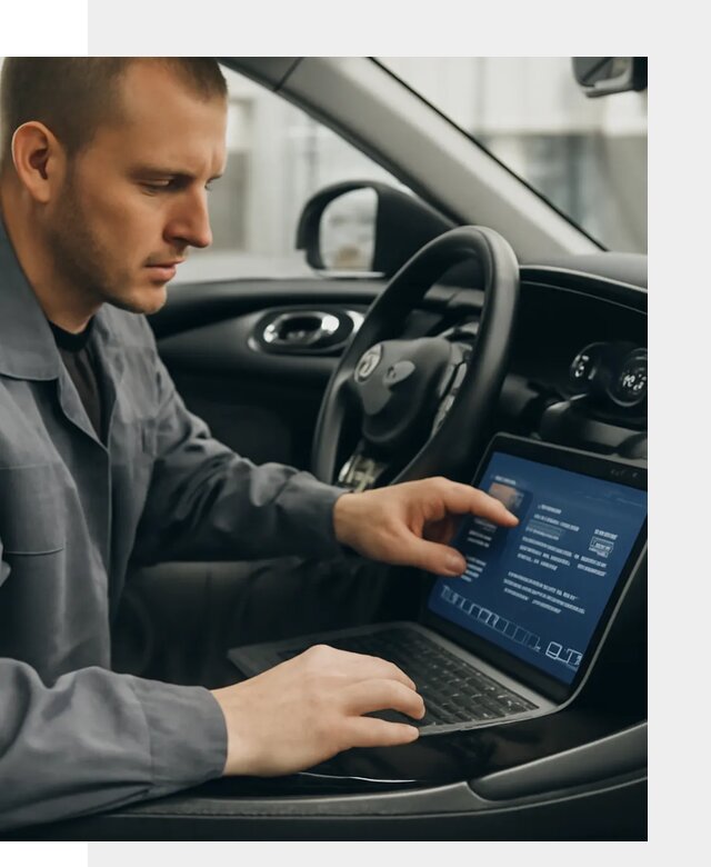Русификация приборной панели автомобиля Lynk Co в Феодосии