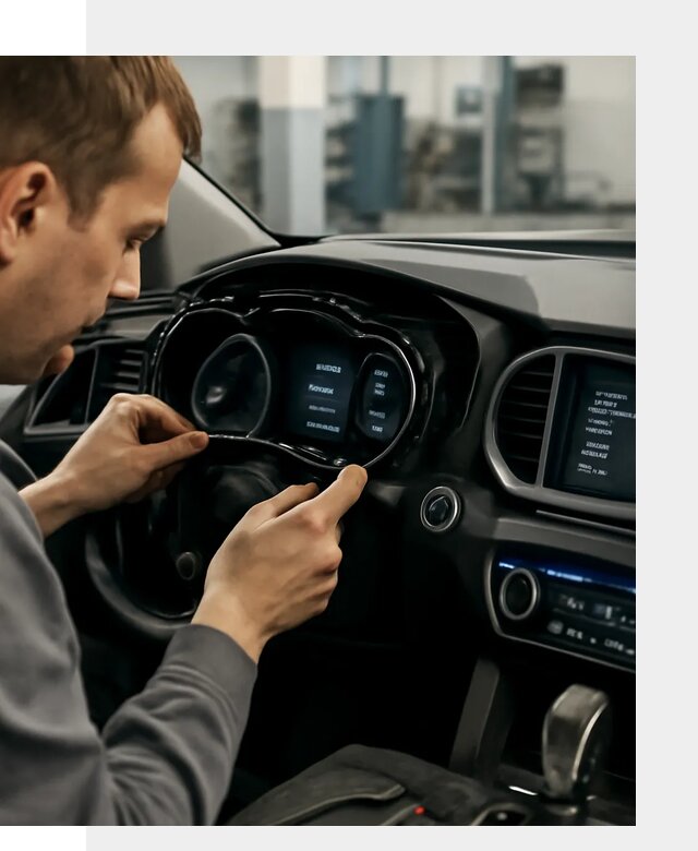 Русификация приборной панели автомобилей Hyundai в Феодосии