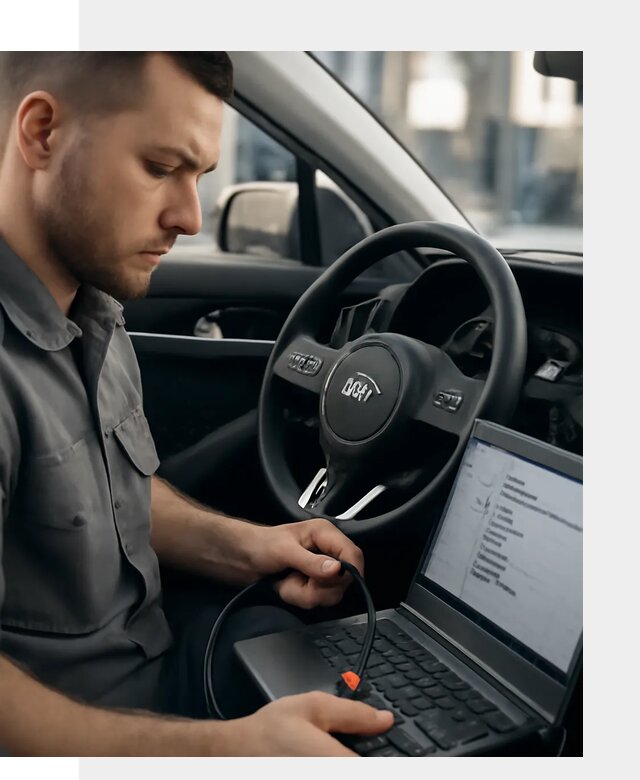Русификация приборной панели Kia для автомобилей в Феодосии