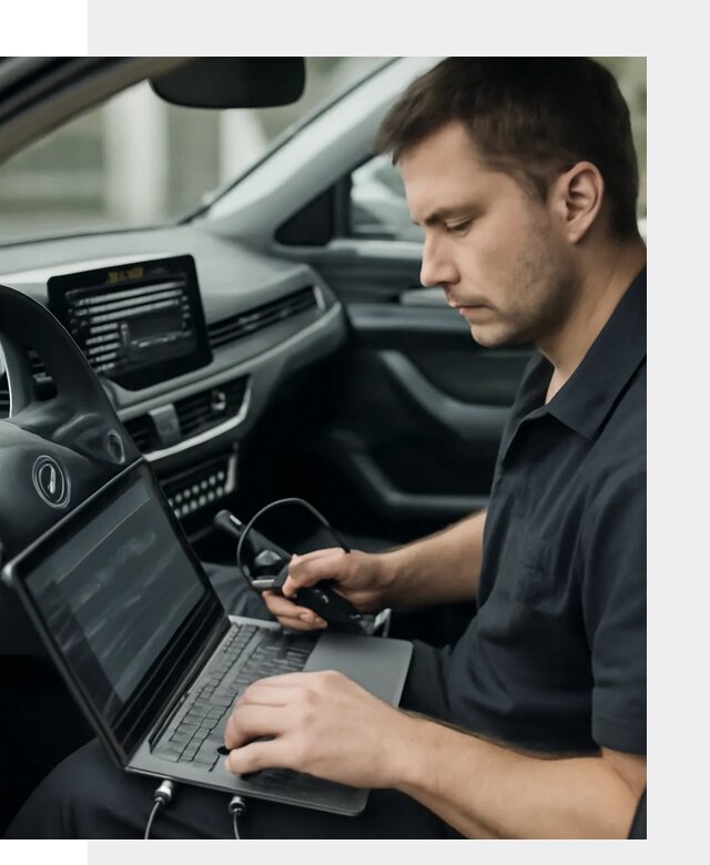Настройка телематики автомобиля под ключ для авто в Феодосии