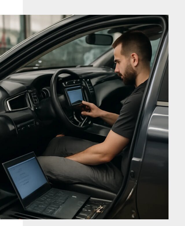 Русификация Toyota Camry 70 75 USA под ключ в Феодосии