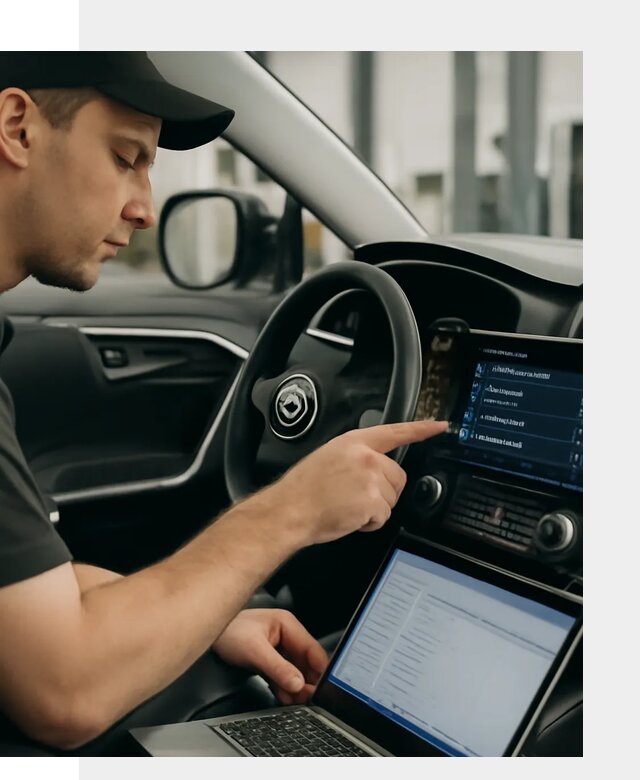 Русификация мультимедиа Toyota для автомобилей в Феодосии