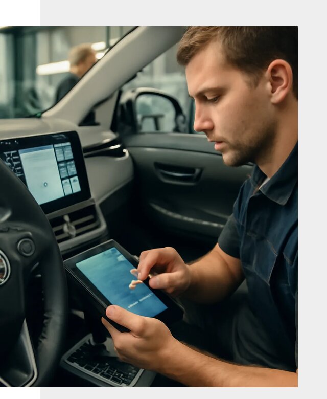 Установка приложений Toyota на мультимедиа в Феодосии